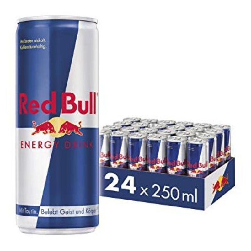 نوشیدنی انرژی زا ردبول اصل 24 عددی 250میل Red Bull