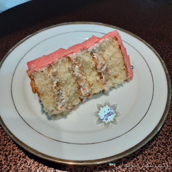 مینی کیک تولد دخترانه پروانه ای صورتی