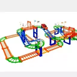 اسباب بازی ریسینگ   ماشین مسابقه ای  125 قطعه تی 