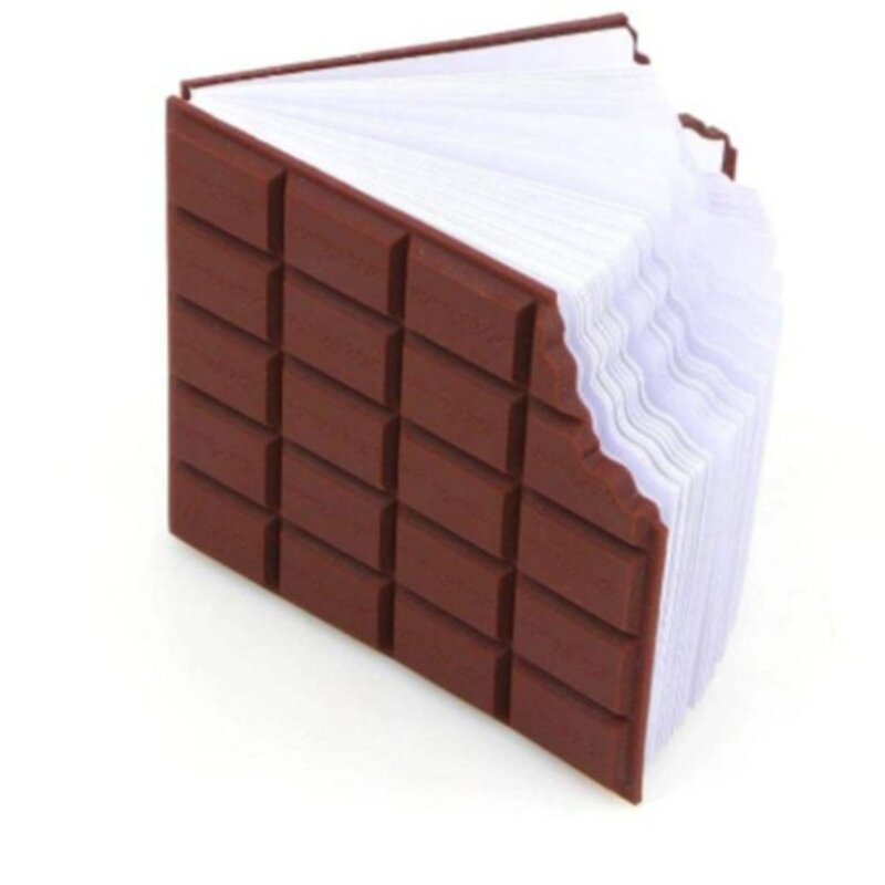 دفترچه شکلاتی به اضافه خودکار طرح شکلات