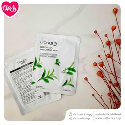 ماسک ورقه ای چای سبز بیوآکوا Bioaqua