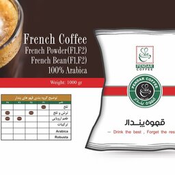 پودر قهوه فرانسه F4 پندار 1 کیلوگرم-کوفر 