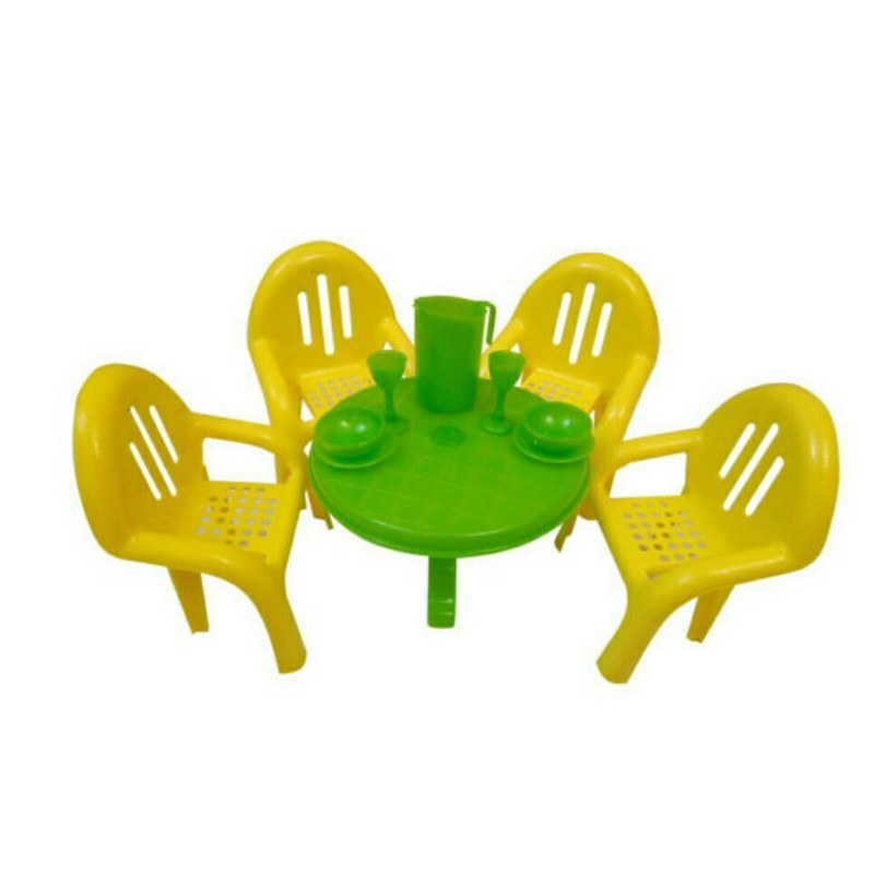 اسباب بازی دخترانه ست میز و صندلی کوچک مدل ms 