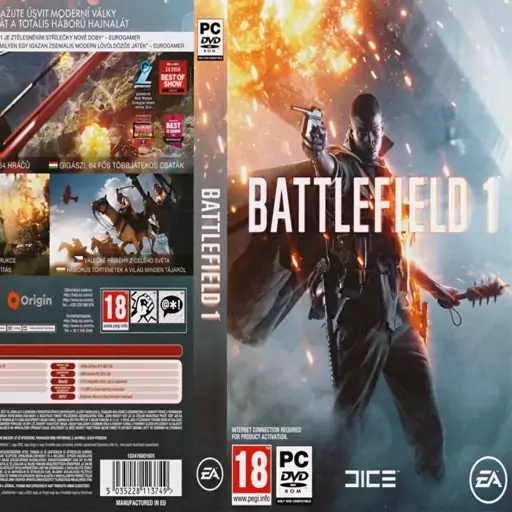 بازی کامپیوتری  BATTELFIELD 1