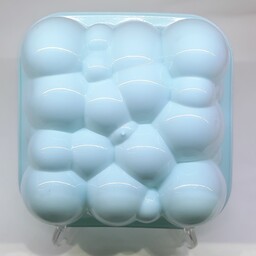 قالب ژله جنس پلاستیکی طرح مربع کف حباب دار