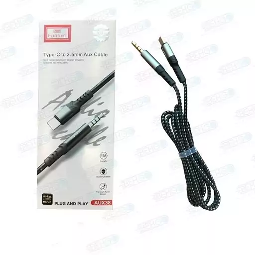 کابل AUX تایپ سی ارلدام ET-AUX38 Cable 1m