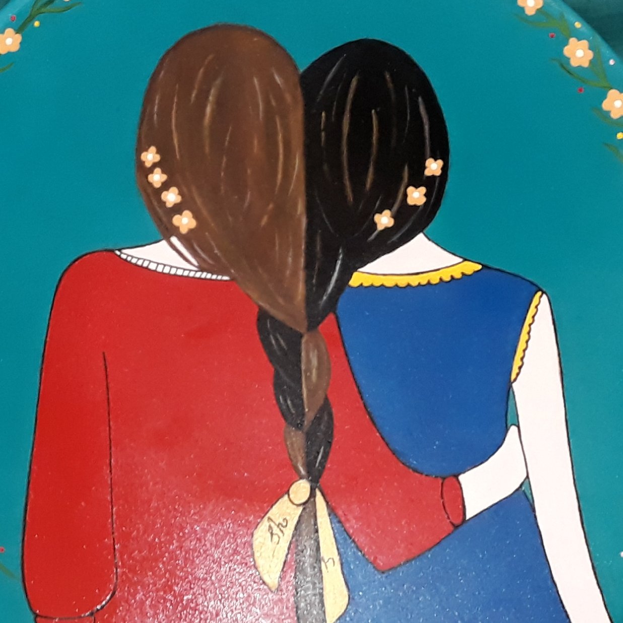 دیوارکوب سفالی دوستانه