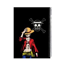 دفتر مشق 60 برگ پدیده نقش طرح لوفی انیمه وان پیس One Piece کد01