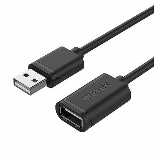 کابل افزایش طول USB 2.0 یونیتک مدل Y-C449GBK طول 1.5 متر