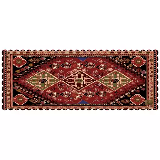 رانر رومیزی مخمل رنس مدل R1-42453 سایز 100x40 سانتی متر