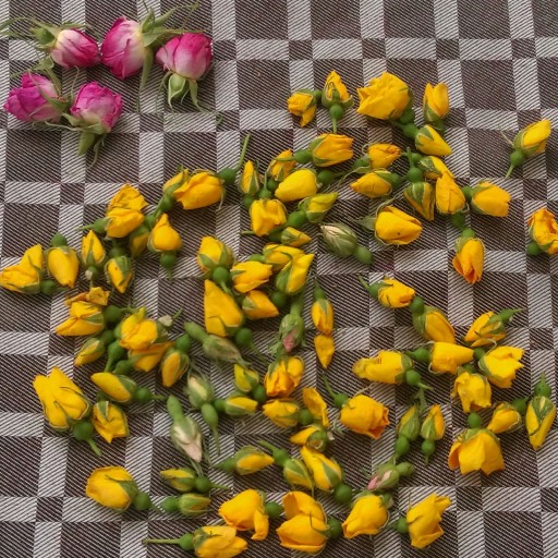 گل غنچه یا پر نسترن خشک کوهستانی کوردستان ارگانیک(50گرم)