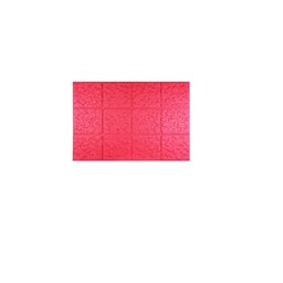 پنل آکوستیک نمدی مدل برگ ابعاد  150در200 رنگ قرمز