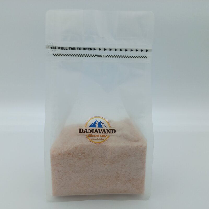 نمک صورتی ممتاز دماوند مخصوص نمکدان بسته 1 کیلوگرمی مناسب دیابت یا قند خون و کم کاری تیروئید و پیشگیری و مصارف روزانه