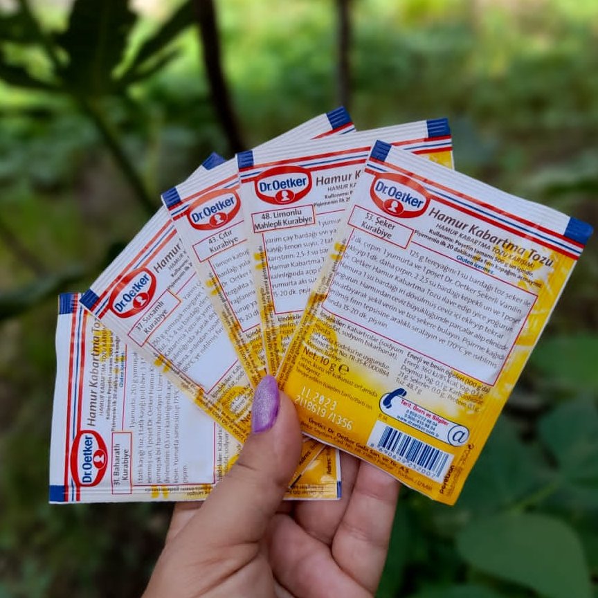 پکینگ پودرفاقد گلوتن دکتر اوتکر 5 عددی Dr.Oetker



