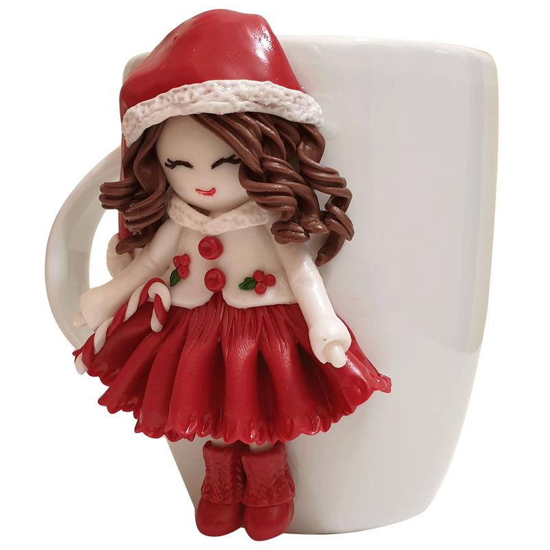 ماگ عروسکی مدل کریسمس کد 209