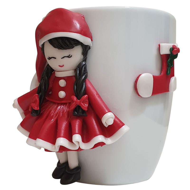 ماگ عروسکی مدل کریسمس کد 216