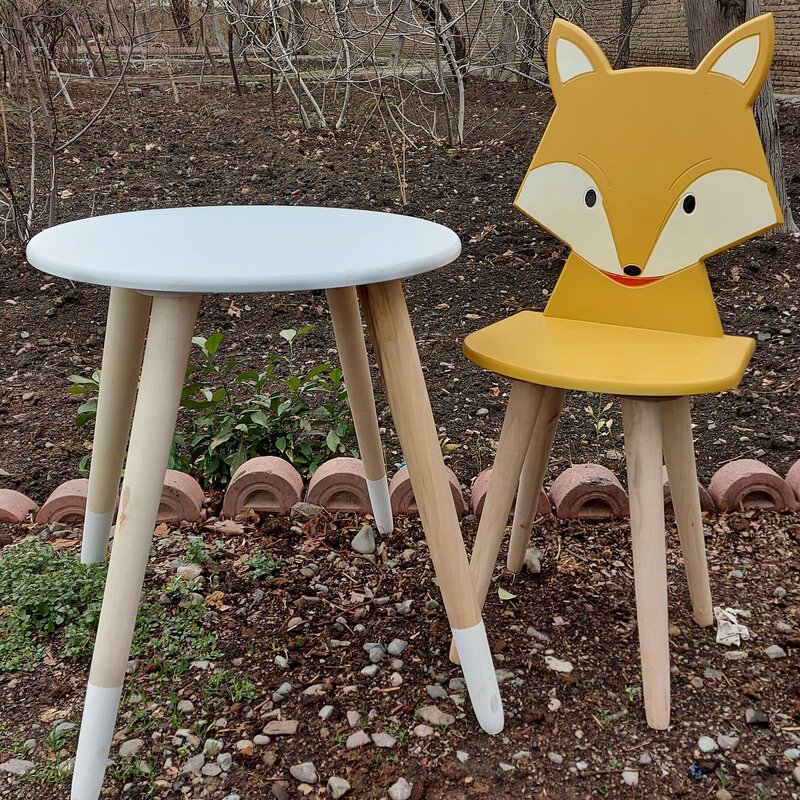 میز و صندلی کودک مدل روباه
