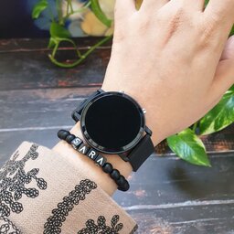 ساعت ال ای دی دی زنانه با دستبند به اسم دلخواه 