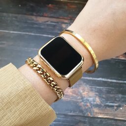 ساعت ال ای دی زنانه مدل لمسی با دستبند کارتیر 