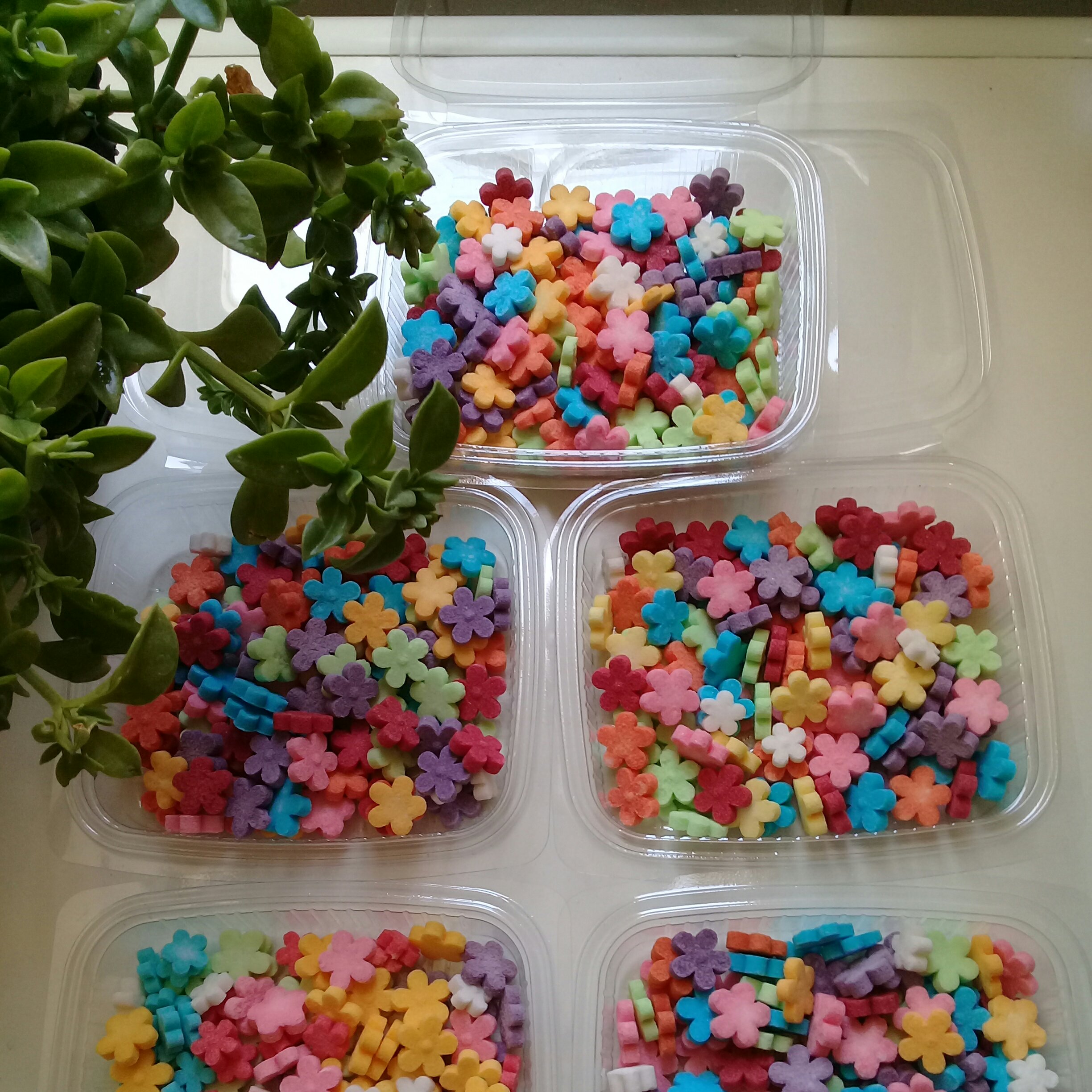 قند (طرح، گل پنج پر) 100گرمی