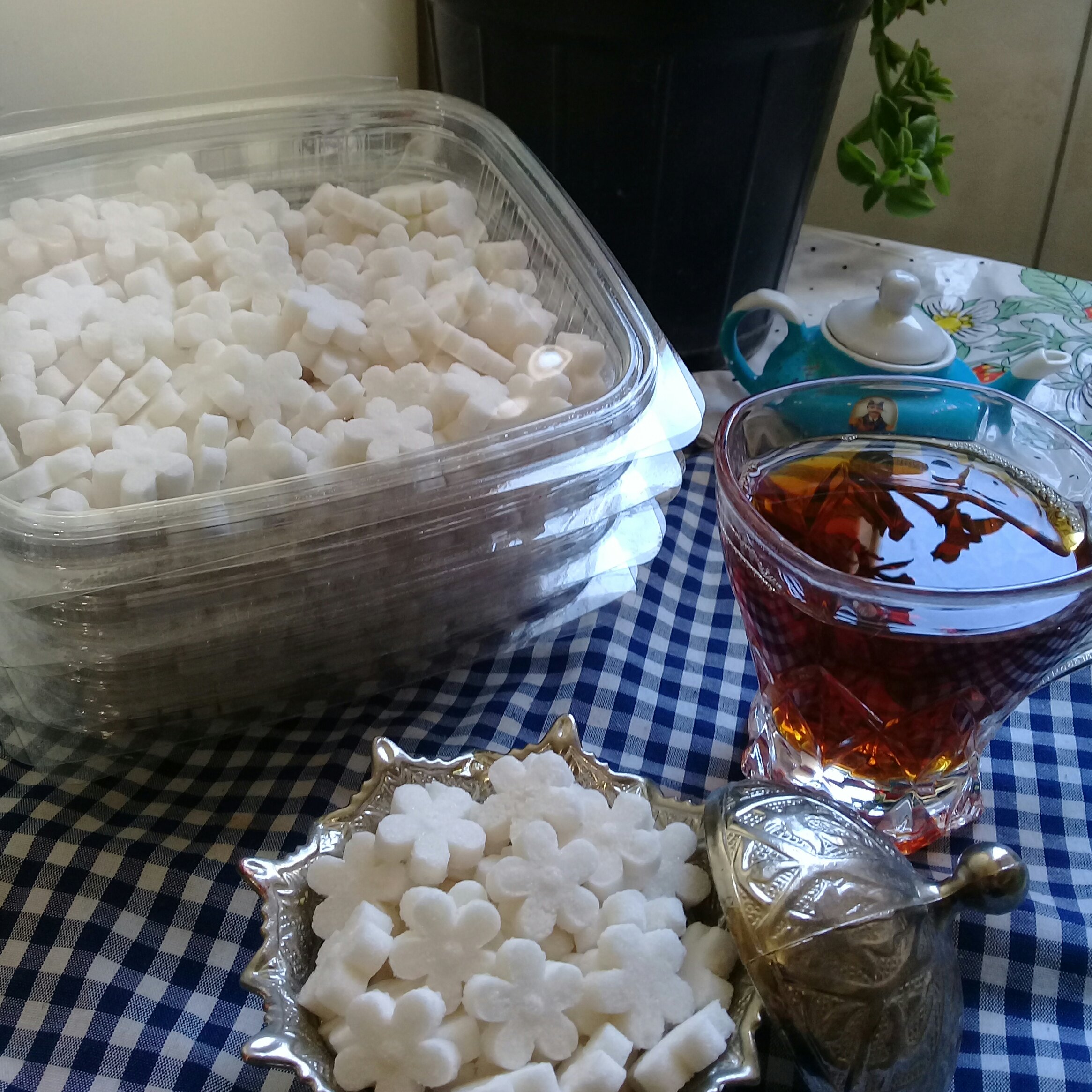 قندنارگیلی(طرح گل پنج پر)