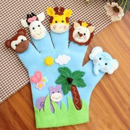 دستکش نمایش عروسکی حیوانات