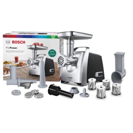 چرخ گوشت  مشکی استیل بوش مدل BOSCH ProPower MFW68660


