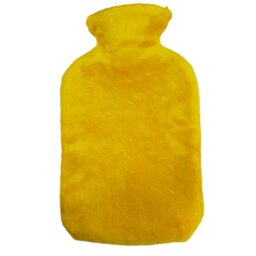 کیسه آب گرم کاوردار 2 لیتری  برند ایزی لایف ، رنگ کاور  زرد