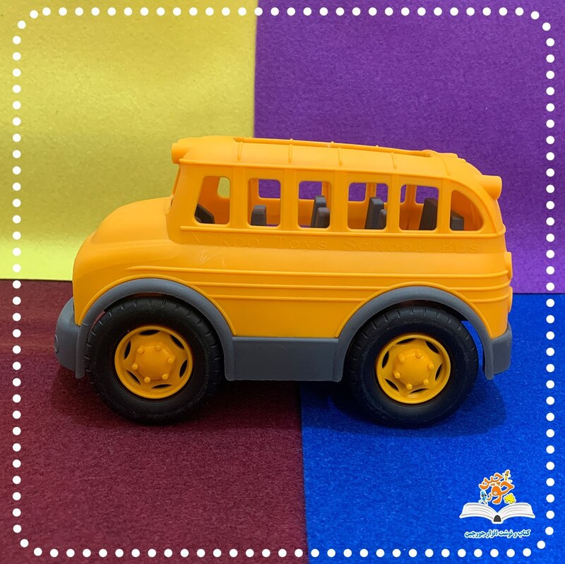 ماشین اسباب بازی طرح اتوبوس مدرسه از مجموعه نیکو