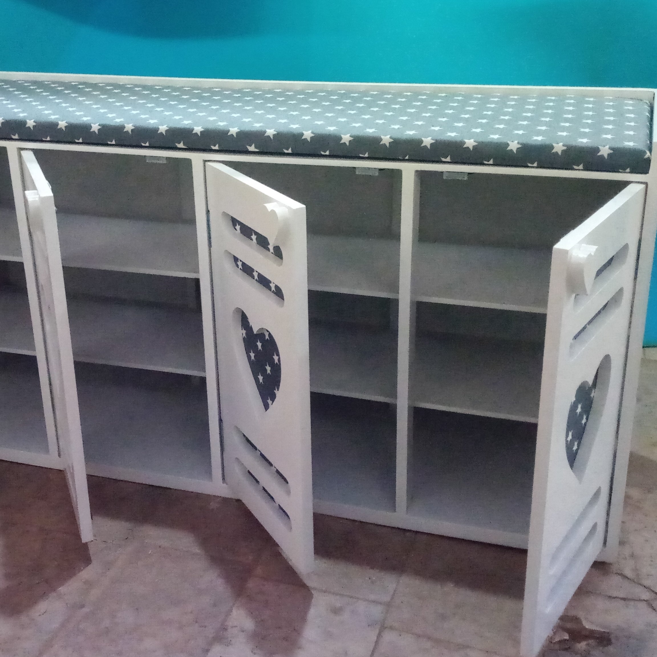 جاکفشی نشیمن 4درب ام دی اف،، پس کرایه