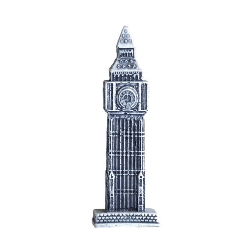 مجسمه پلی استر برج بیگ بن لندن بزرگ