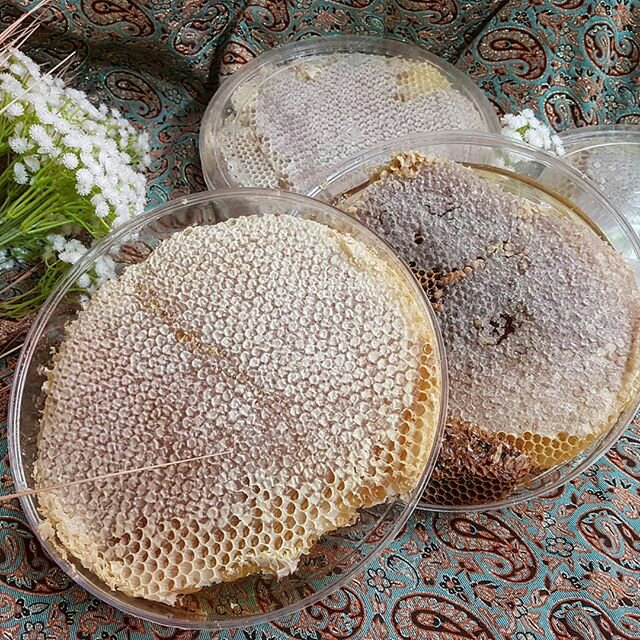 عسل سبدی (خودبافت وبدون موم)