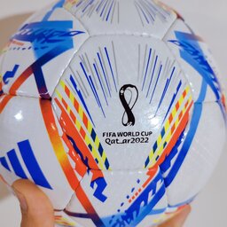 توپ جام جهانی 2022 قطر برند آدیداس اصل با طرح های متفاوت و درجه 1 و براق