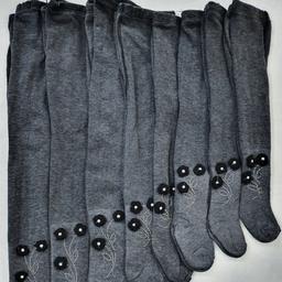 جوراب شلواری دخترانه بافت هلن   سایز 0 تا 7  مناسب برای سن 2ماه تا 6 سال
