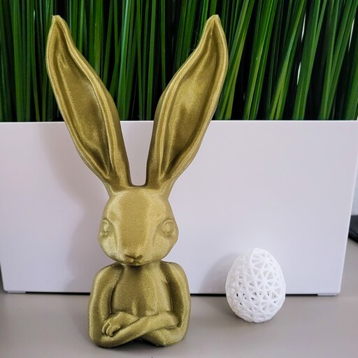 مجسمه سردیس خرگوش - سفره هفت سین - عید نوروز - سال نو- سال خرگوش- پرینت سه بعدی 