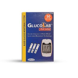 نوارتست قندخون گلوکولب (GLUCO  Lab)بسته 50عددی