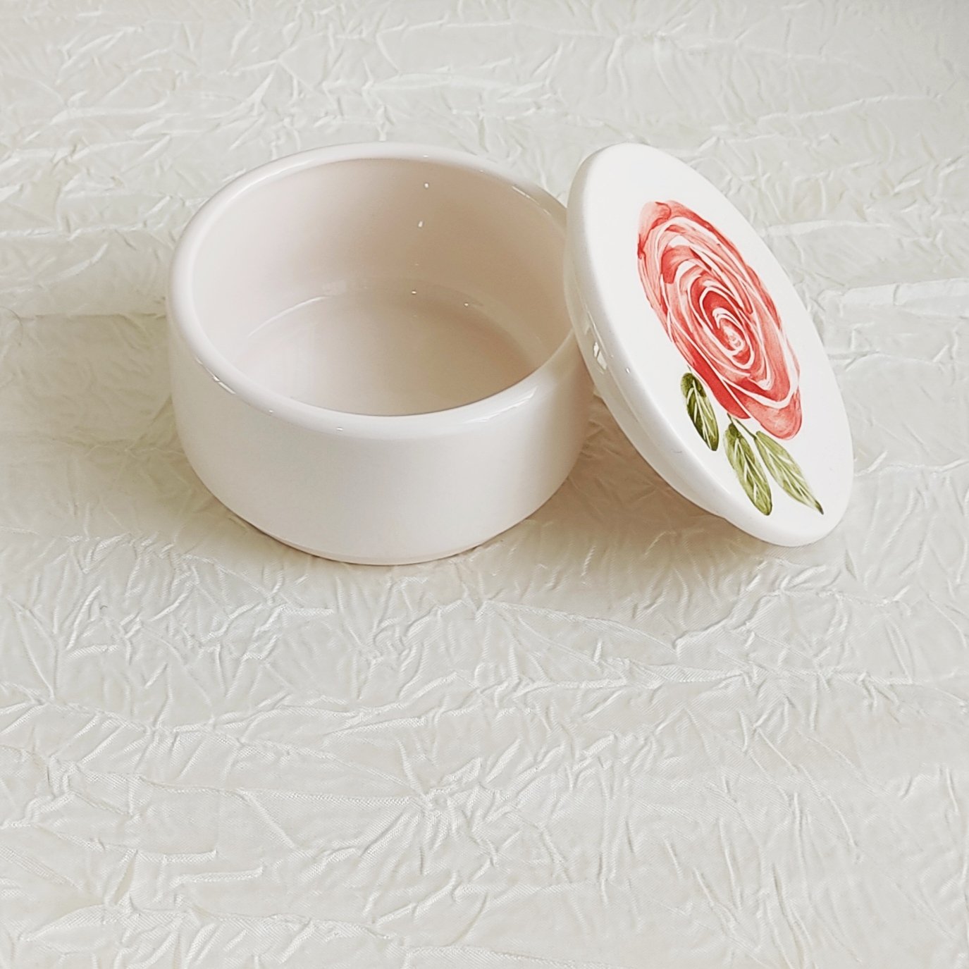 ست چای خوری تکنفره با قندان کد 208 سرامیکی دستساز 