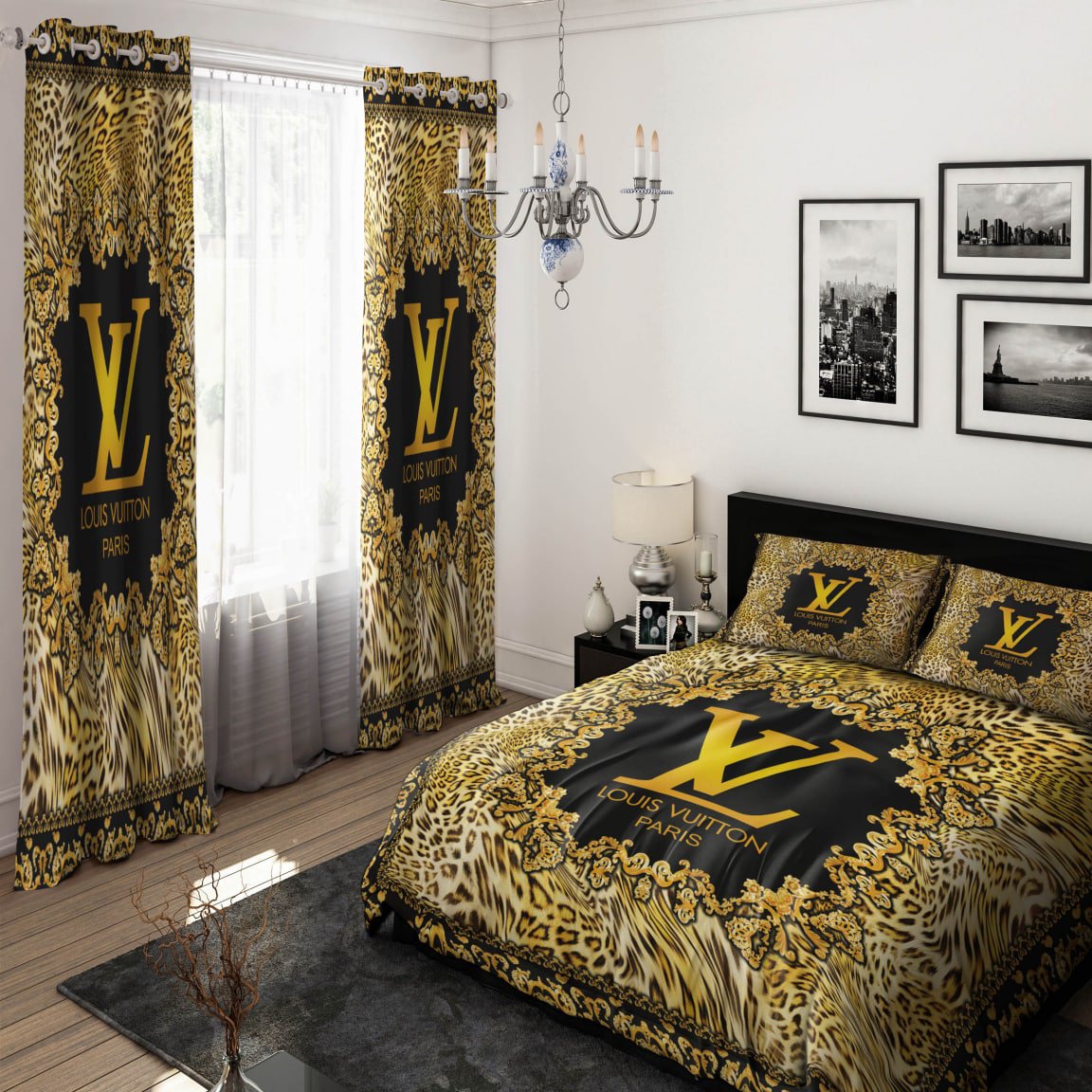 روتختی طرح زیبای دو نفره سه بعدی 6تیکه ارسال رایگان 