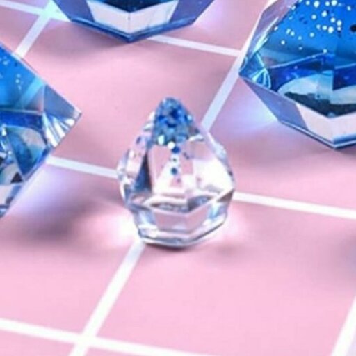 قالب سیلیکونی 3تایی الماس کوچک