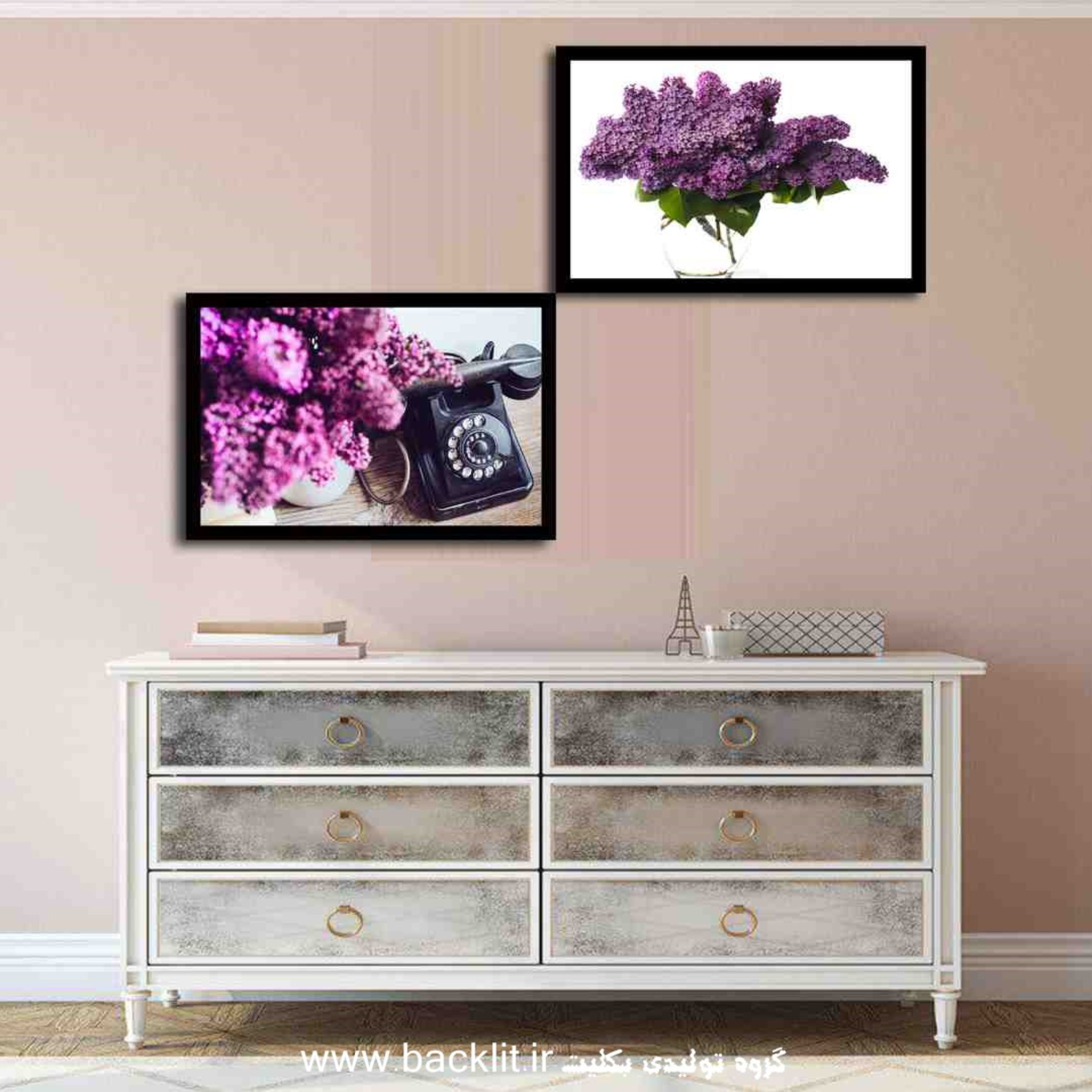  تابلو مدرن  گروه تولیدی بکلیت طرح طبیعت کد B-112