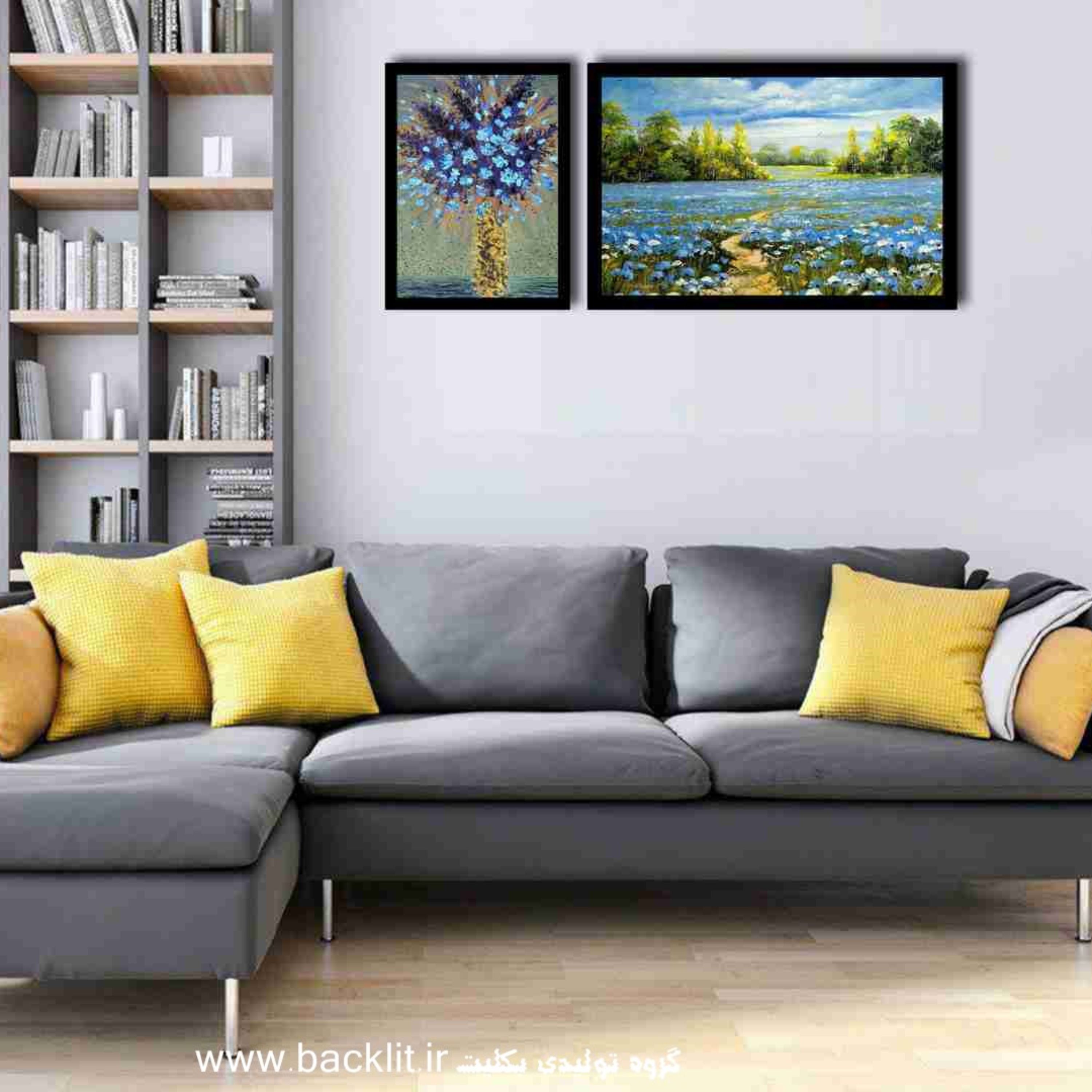 تابلو مدرن گروه تولیدی بکلیت طرح طبیعت کد B-114