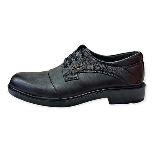 کفش مجلسی مردانه زیره تزریق رویه چرم صنعتی کیفیت درجه 1