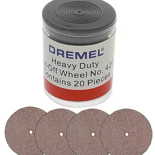 پک 20 عددی صفحه دیسکی برش 24 میلیمتری درمل Dremel 420