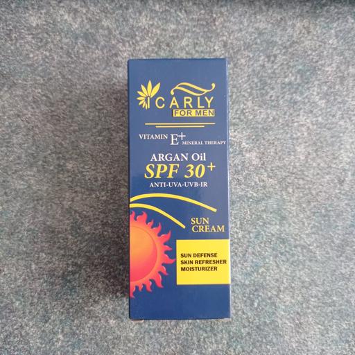 کرم ضد آفتاب SPF30 بی رنگ آقایان I CARLY 