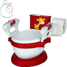 توالت فرنگی موزیکال سامیا تویز samya toys رنگ قرمز