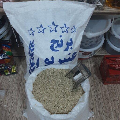 برنج عنبربو محلی خوزستان درجه یک و اعلا(10 کیلویی)