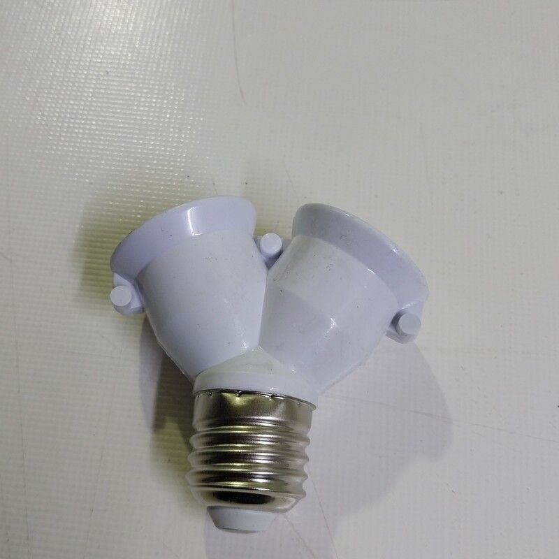 سر پیچ پلاستیکی  لامپ  تبدیل 1 به 2