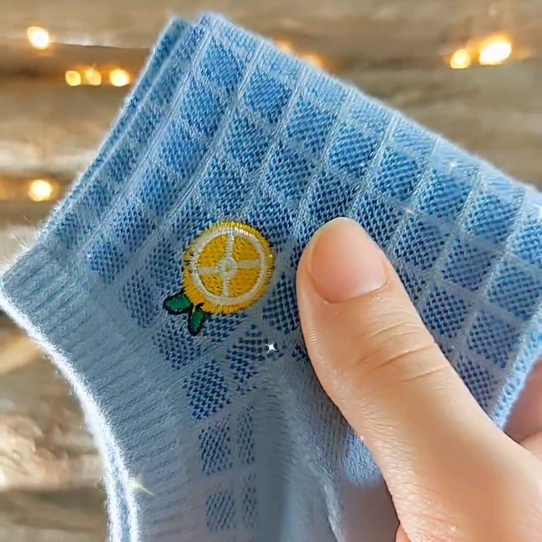 جوراب مچی دخترونه چارخونه گلدوزی شده سایز36 تا41 زنونه دخترونه