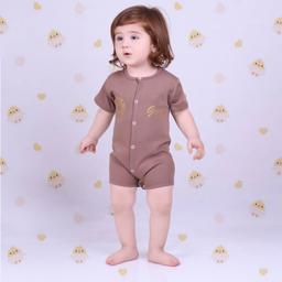 رامپر پنبه پسرانه طرح گریت مناسب برای سایز نوزاد تا 3سال رنگبندی مطابق تصویر محصول 