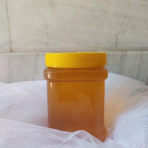عسل گون زرد نیمه تغذیه با طعم خوب و دلچسب. 